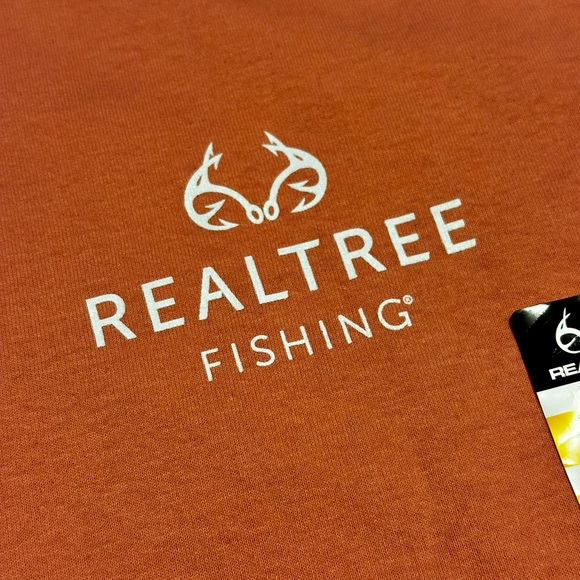 Reeltree Fishing Men’s Coral XL T-Shirt NWT Fathers Day, Christmas, Birthday - Picture 3 of 6